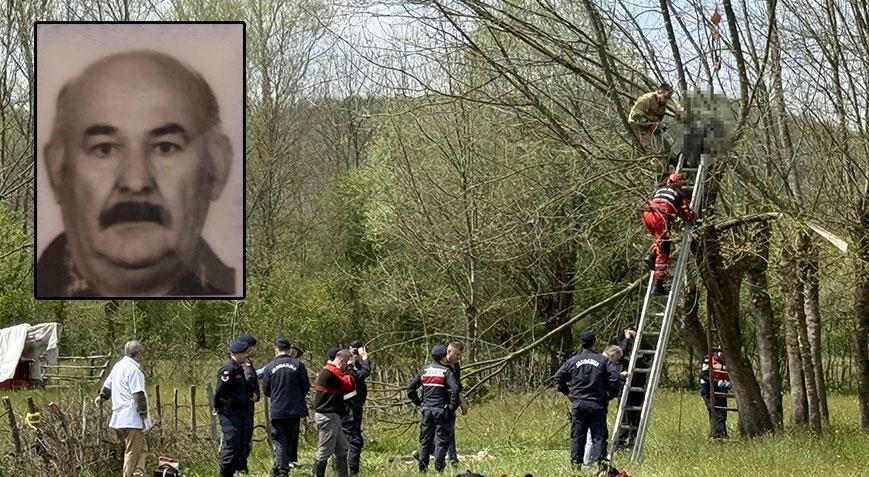 Yer: Bartın 5 metre yükseklikte dalların arasında cesedi bulundu