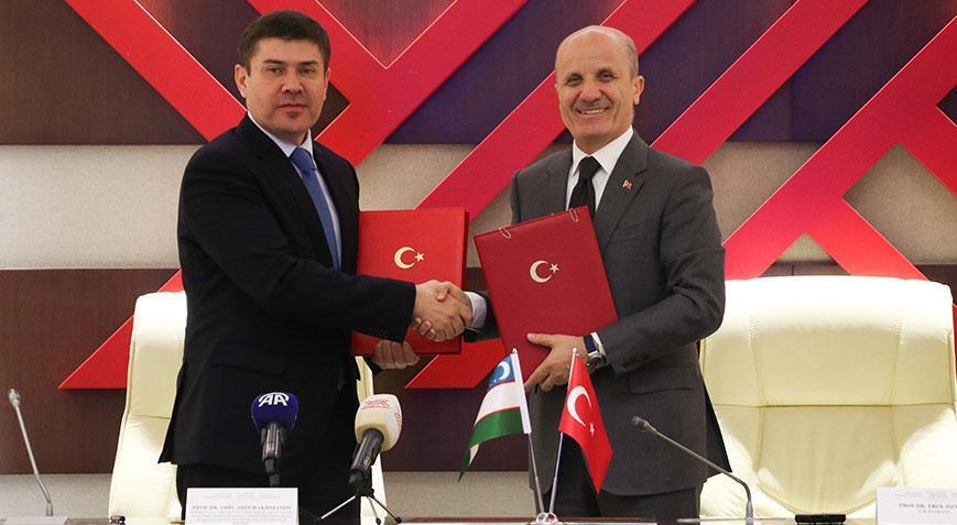 Özbekistan’la eğitimde dev işbirliği İmzalar atıldı