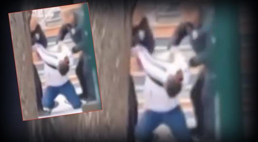 Ankarada yeğenini okuldan almak isteyen alkollü dayı ortalığı birbirine kattı