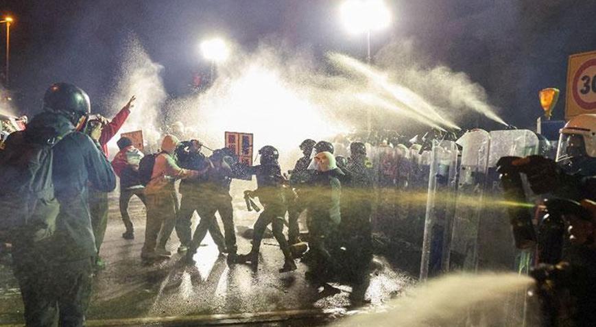 İstanbulda izinsiz gösterilere katılan 139 sanığa dava