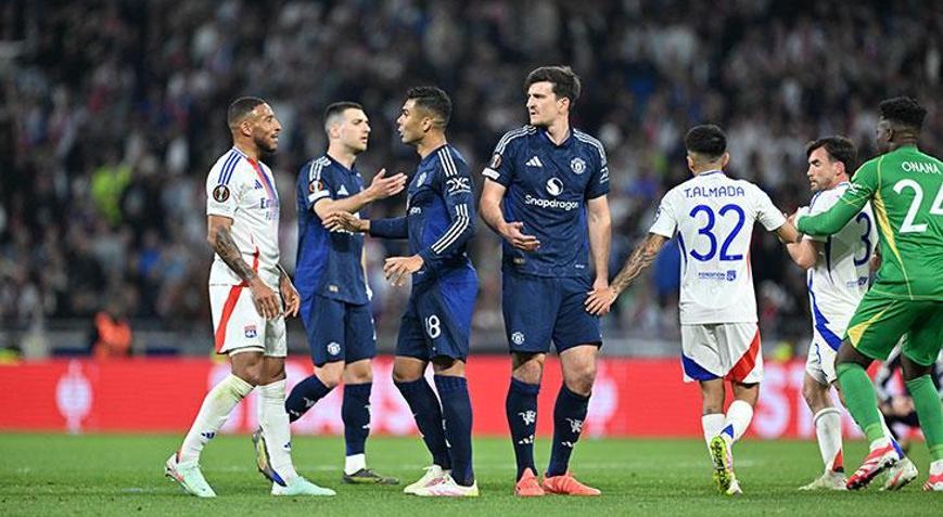 Avrupa Liginde Manchester Uniteda son dakika şoku Nefes kesen maç