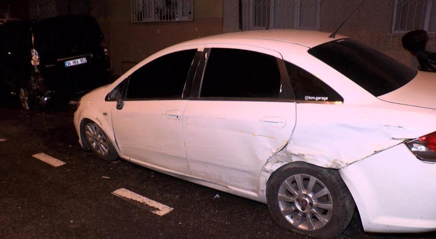 İstanbul- Gaziosmanpaşada kamyonet 9 araca çarptı: 3 yaralı