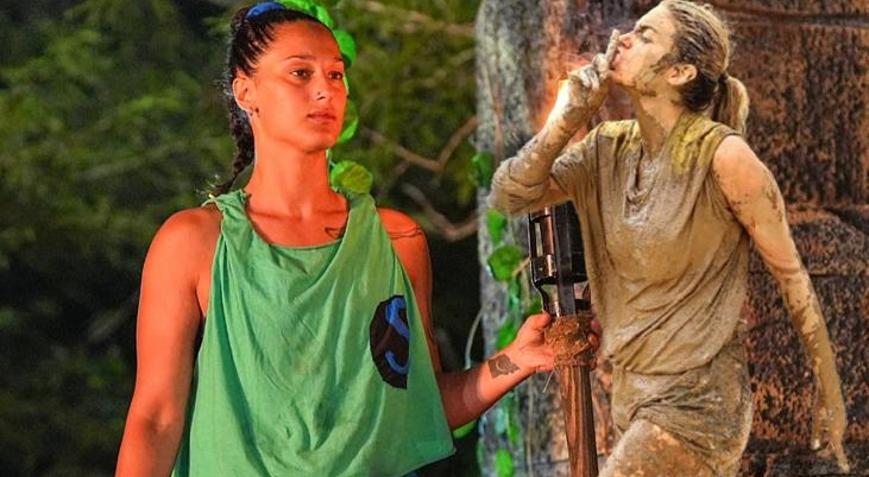 Survivor Asena Demirbağ elendi Kavgalı olduğu Merve Özdemirden olay paylaşım