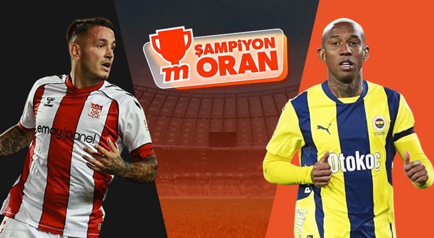 Fenerbahçe, Sivasspora konuk olacak Maçın heyecanı Şampiyon Oranlar ile Mislide