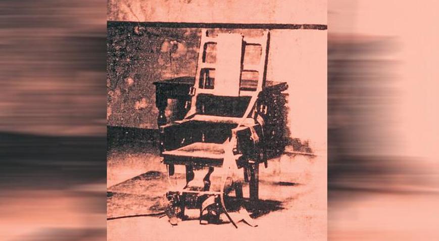 Warhol’un elektrikli sandalyesi satılıyor