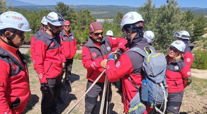 Aydında NAKSARdan arama kurtarma eğitimi
