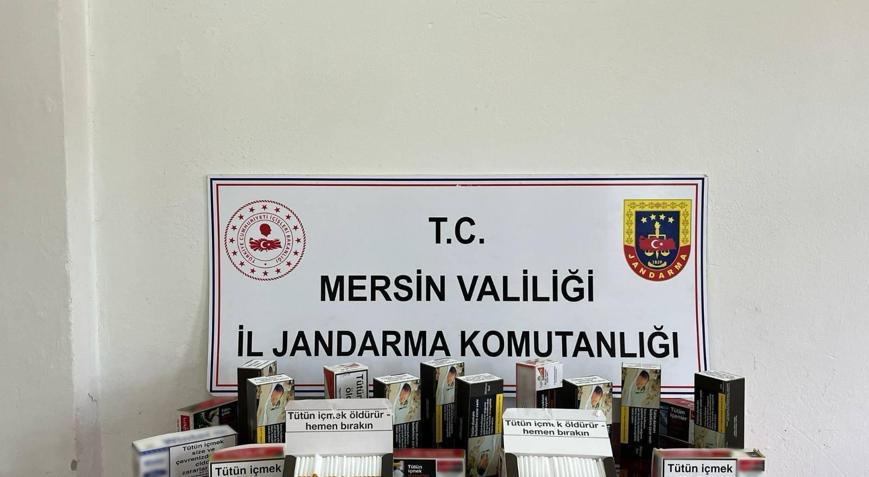 Çamlıyaylada kaçak makaron operasyonu