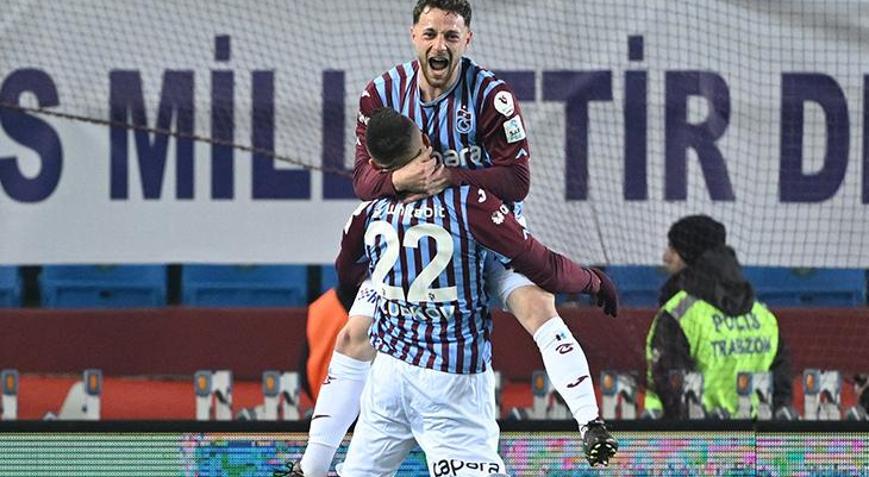 Trabzonsporda Mustafa Eskihellaç sevinci