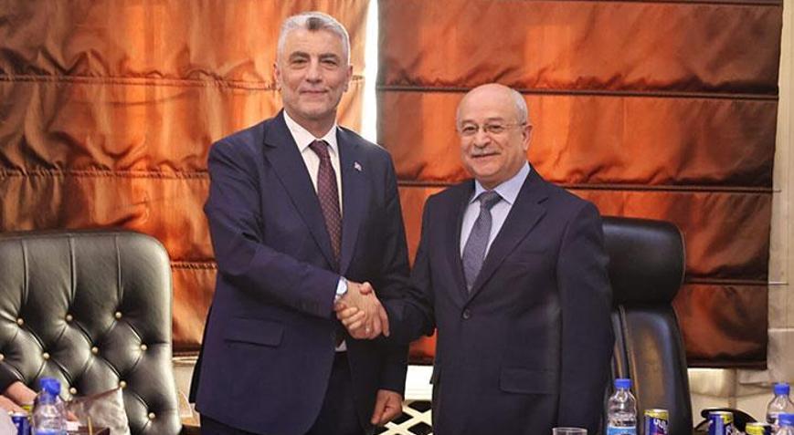 Bakan Bolat, Suriye Ulaştırma Bakanı Bedir ile bir araya geldi - Son  Haberler - Milliyet