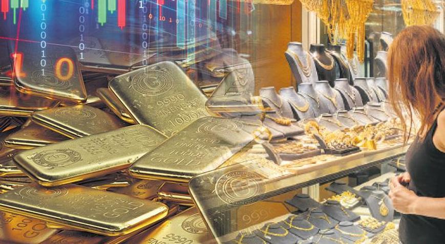 Altın yüksekten uçuyor