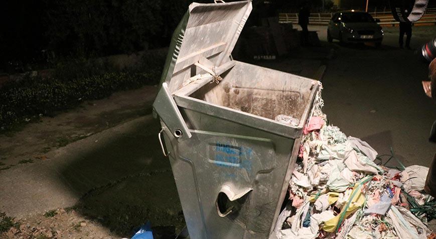 Denizlide çöpte yeni doğmuş cansız bir bebek bulundu