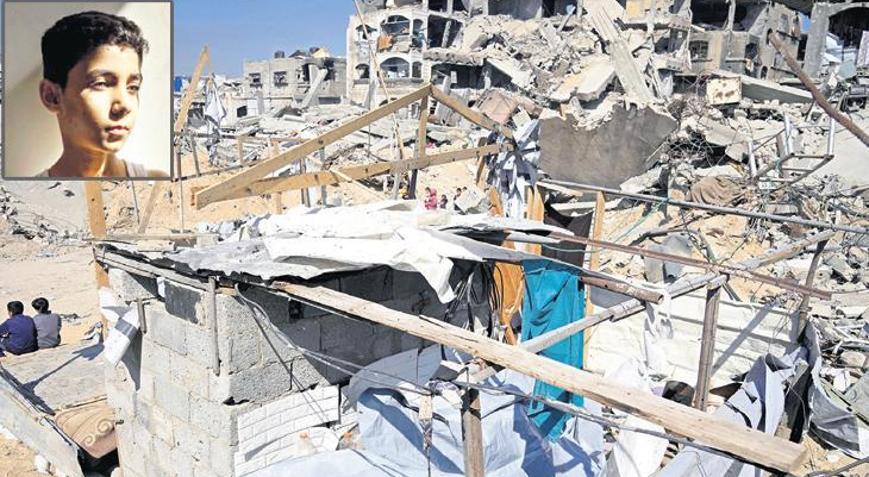 Gazze’de çadırlara saldırı