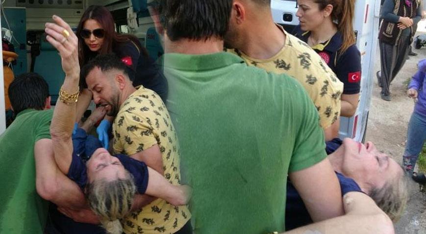 Her �ey g�z�n�n �n�nde ya�and�! Zavall� kad�n sinir krizi ge�irdi