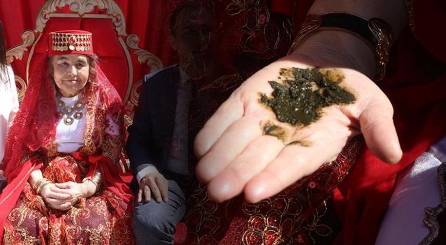 Hi� evlenmeyen 69 ya��ndaki Emine ninenin hayali ger�ek oldu