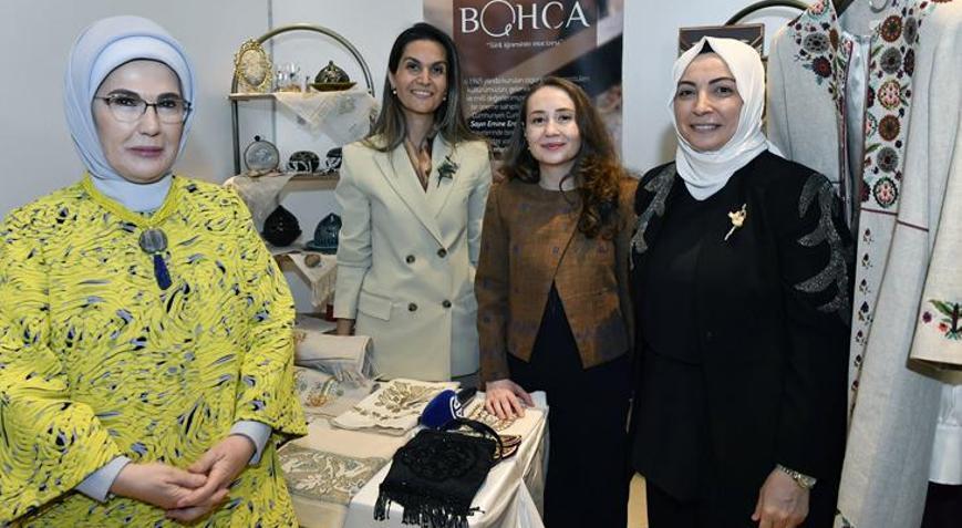 Emine Erdoğandan TOGEM-DERin Cemre Çarşısı ile ilgili paylaşım