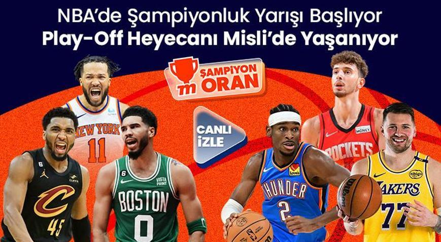 NBA’de Şampiyonluk Yarışı Başlıyor Play-Off Heyecanı Misli’de Yaşanıyor…