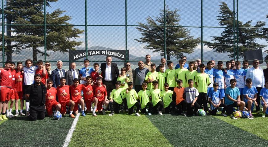 Eğirdirde Ortaokul Futbol Turnuvası Heyecanı