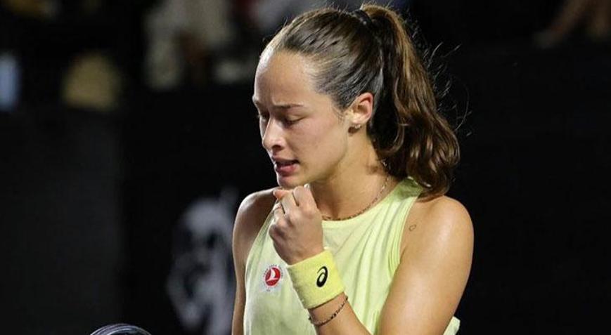 Zeynep Sönmez, Madrid Açıkta adını ana tabloya yazdırdı