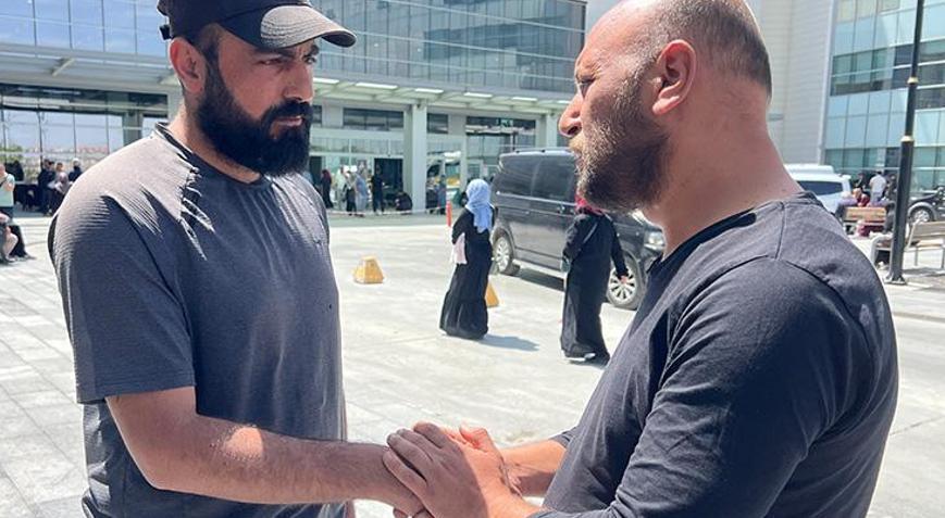 Çocuk bayramının buruk iki babası: Çocuğumuzun yanına geldim ciğerime taş basa basa