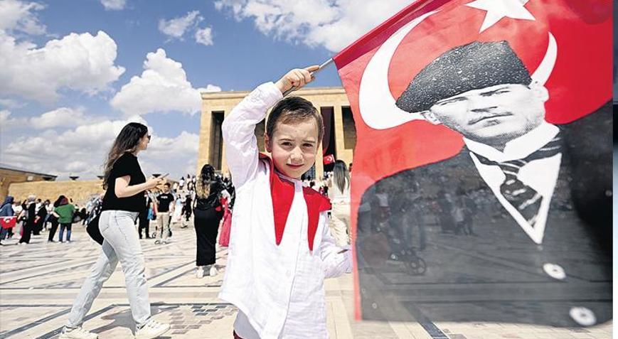 Türkiye’de 23 Nisan coşkusu
