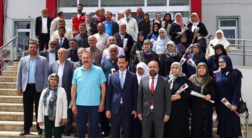 Gaziantepte hacı adayları uğurlandı