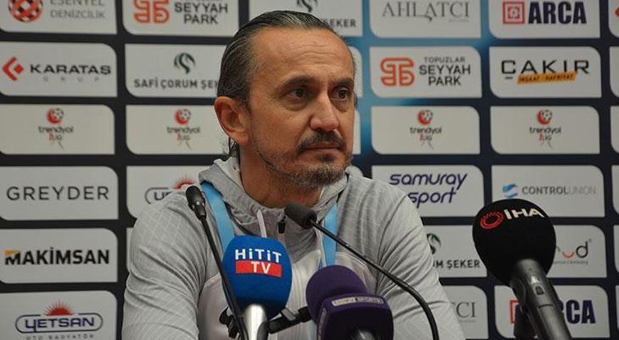 Çorum FKda Tuncay Şanlı görevi bıraktı