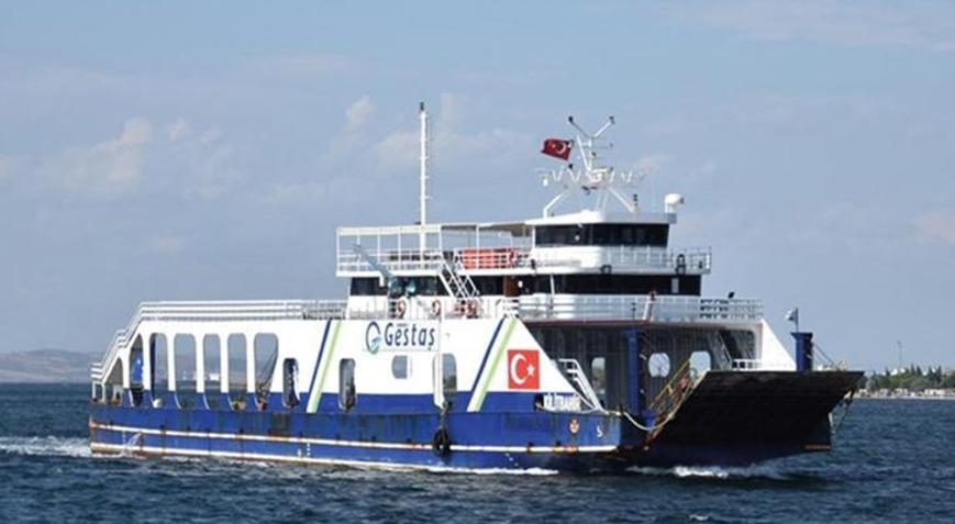 Güney Marmarada feribot seferlerine olumsuz hava engeli
