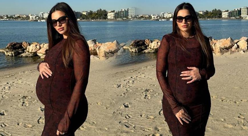 Melisa Aslı Pamukun bebeği Mylan Yazıcı 3 aylık oldu