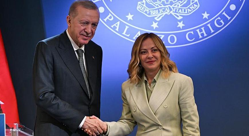 Erdoğan ve Meloni Hükümetlerarası Zirve’ye başkanlık etti ‘AB üyelik sürecini İtalya destekliyor’