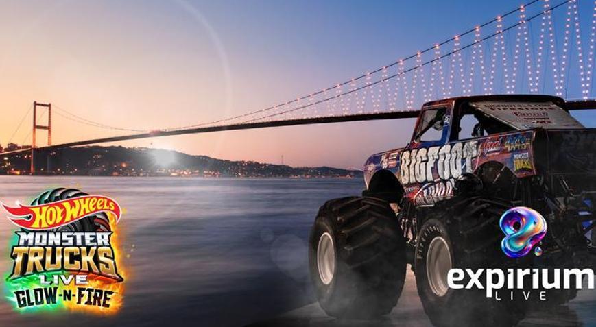 Hot Wheels’ın Dev Tekerli Canavar Kamyonları İstanbul’a geldi