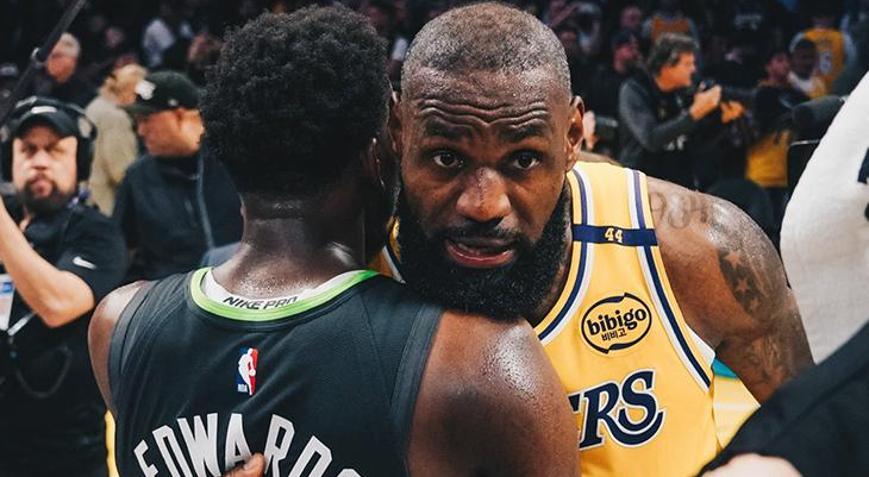 Minnesota Timberwolves kazandı Lakers sezonu kapattı