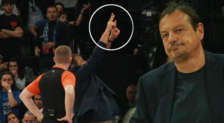 Ergin Ataman mola alsana tezahüratı sonrası çıldırdı Tepkisi gündem oldu