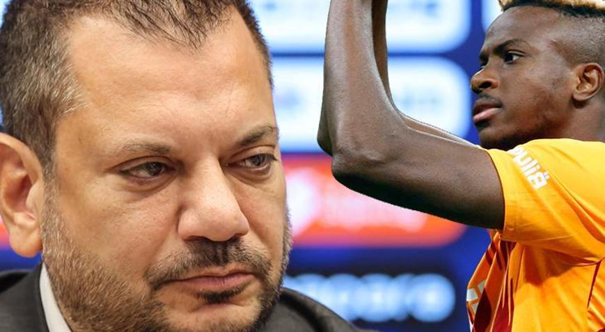 Ertuğrul Doğan: Osimhene 20 milyon Euro verip Bize gel diyebilirdim