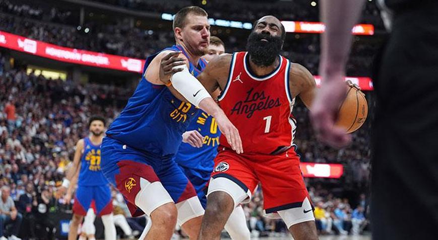 NBAde Denver Nuggets, Los Angeles Clippersı evine yolladı