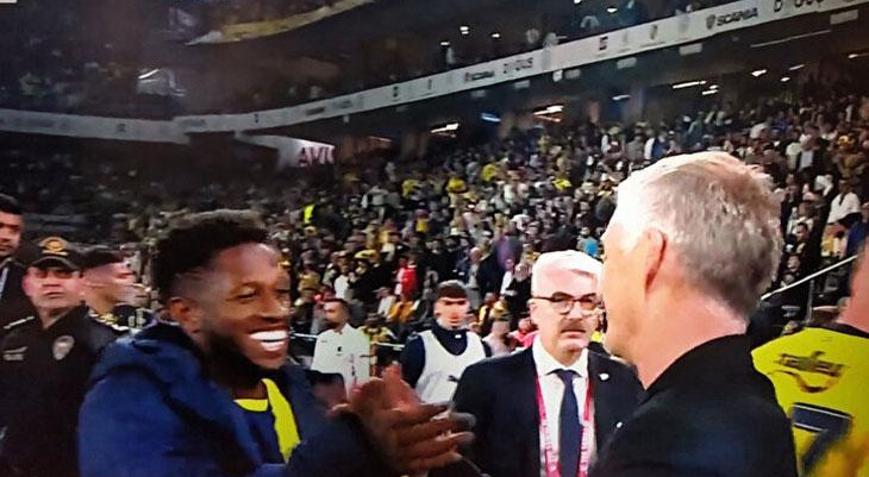 Fredin derbi sonrası görüntüsüne Fenerbahçeli taraftarlardan tepki