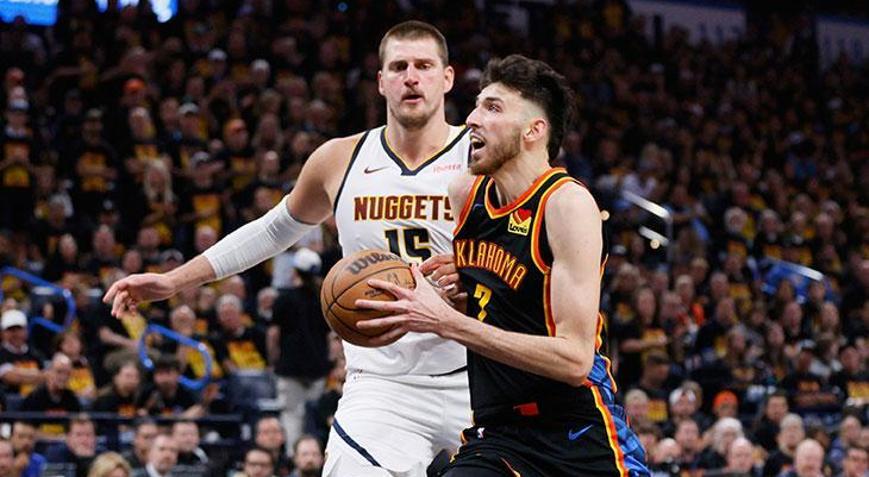NBAde Nikola Jokic coştu Denver Nuggets seride öne geçti