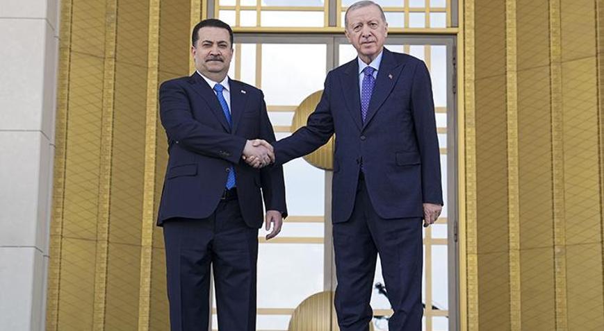 Irak Başbakanı Sudani: Türk-Irak ilişkilerinin istikrar denkleminin bir parçası olmasını istiyoruz