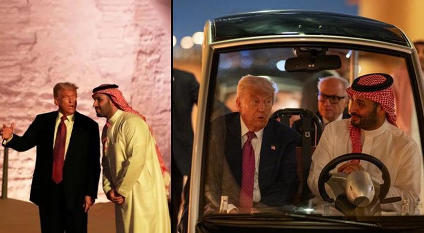 Trumptan Prens Salmana: Geceleri nasıl uyuyorsun