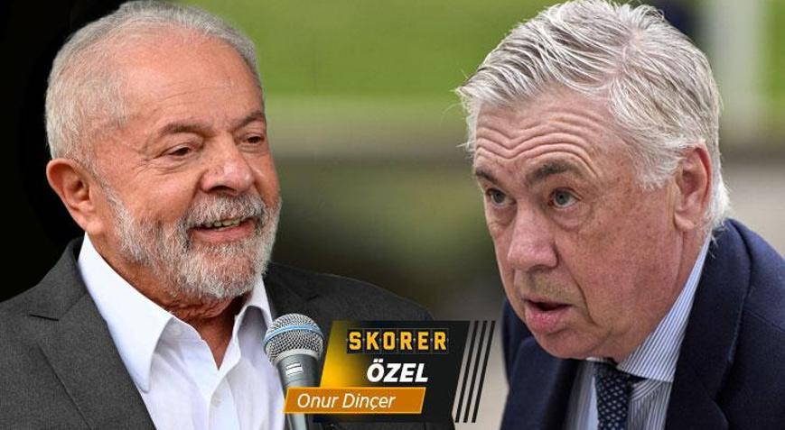 Brezilya Devlet Başkanı Lula, Ancelottiye kafayı taktı