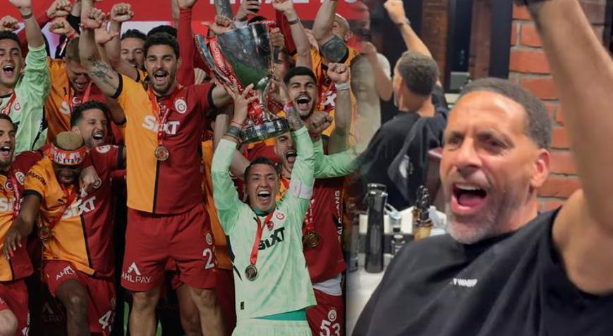 Rio Ferdinandın Galatasaray coşkusu: Gala Gala Gala