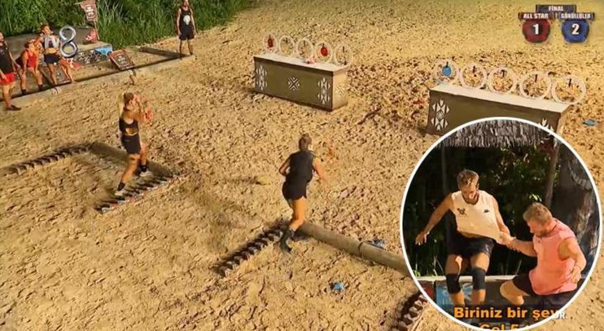 Survivorda yine olay İsmail ile Batuhan birbirine girdi İşte verilen ceza