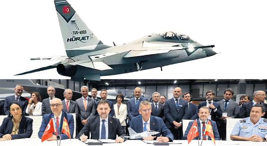 Hürjet, Avrupa’ya uçtu