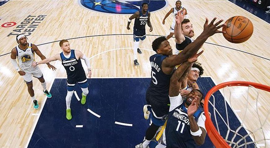 NBAde Timberwolves, Golden State Warriorsı devirdi Konferans finaline yükseldi