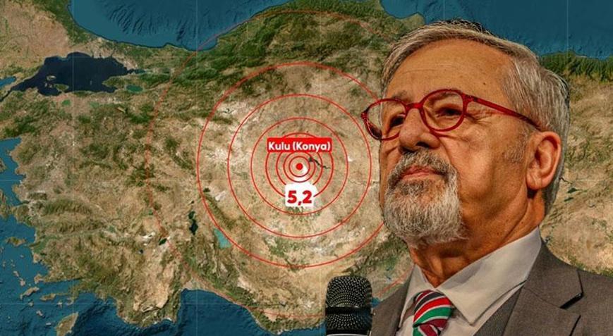 Son dakika... Konyada 5.2 büyüklüğünde deprem Naci Görür’den ilk açıklama