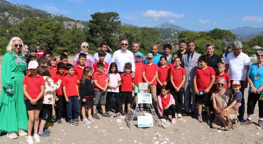 Çıralıda sezonun ilk deniz kaplumbağası yuvası tespit edildi, yasaklar başladı