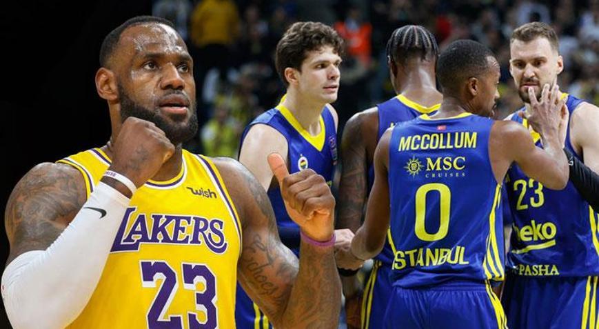 Panathinaikosta Cedi Osmanden Fenerbahçe maçı öncesi LeBron James sürprizi