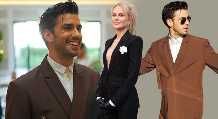 Sosyal medyada gündem olan anlar Aras Aydın ve Nicole Kidman aynı karede