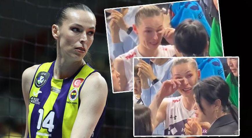 Eda Erdem gözyaşlarını tutamadı Kim Yeon Koung All Star maçına damga vurdu