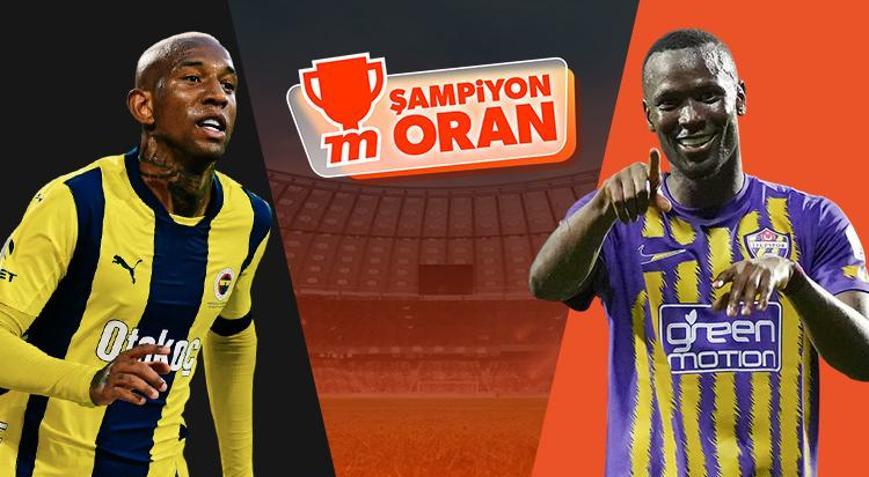 Fenerbahçe Eyüpspor’u konuk edecek Maçın heyecanı Şampiyon Oranlar ile Misli’de