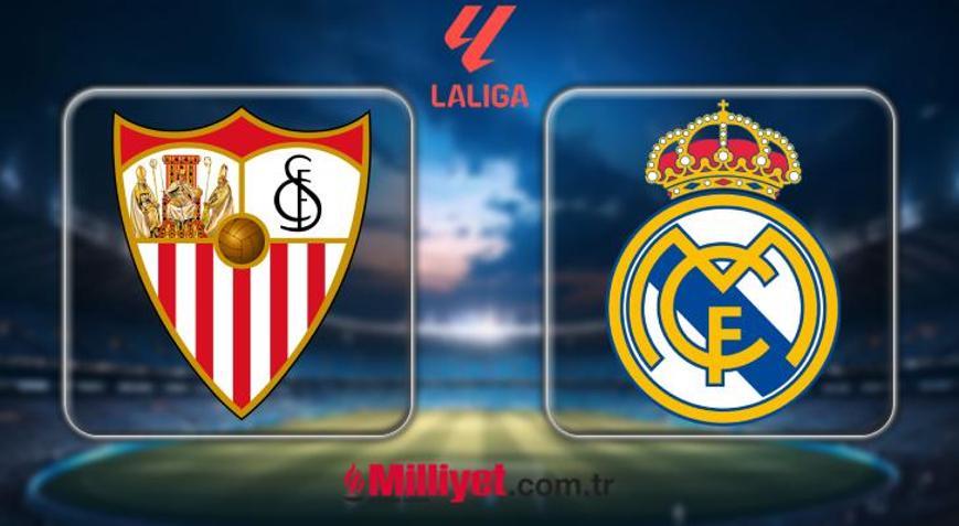 MAÇ SONUCU: Sevilla-Real Madrid maçı kaç kaç bitti